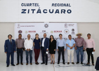 Instala gobernador Alfredo Ramírez Bedolla la Mesa de Seguridad en Región Oriente de Michoacán