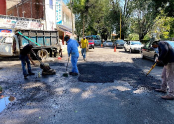 No cesan los trabajos de bacheo