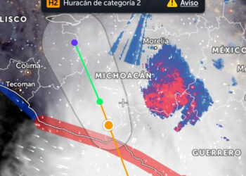 En alerta el Gobierno de Michoacán ante el paso de “Rick”