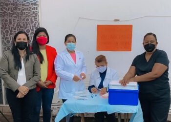 Arranca en Uruapan la campaña de vacunación contra la Influenza estacional 2021