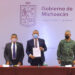 Gobernador Bedolla firma acuerdo de coordinación en seguridad con municipios