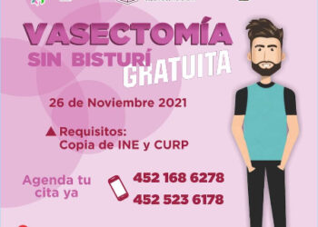 Jornada de “Vasectomía Sin Bisturí” en el DIF Municipal