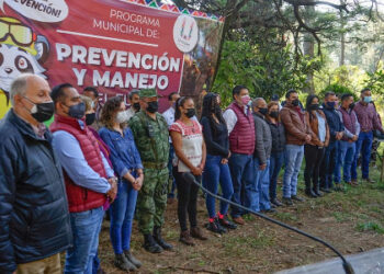 Uruapan se une para prevenir incendios forestales
