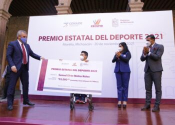 Deportistas pueden contar con Gobierno de Michoacán: Alfredo Ramírez Bedolla