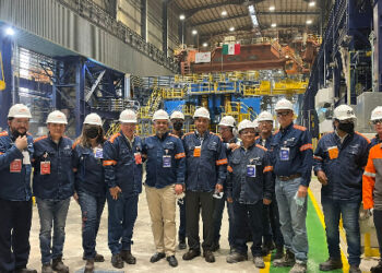 Celebra Bedolla inicio de producción de acero laminado de Arcelor Mittal en Lázaro Cárdenas