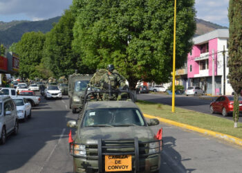 Arriban 300 elementos de la SEDENA para fortalecer las tareas de seguridad