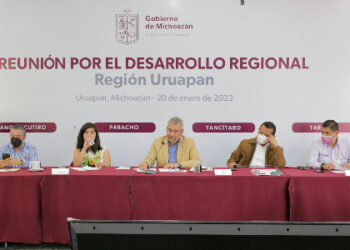 Para región Uruapan, más de 810 mdp en inversiones para el desarrollo este año: Bedolla