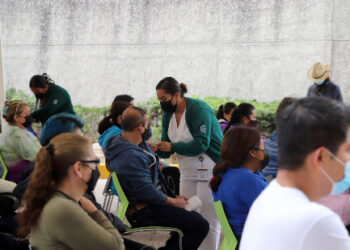 El 93% de la población objetivo en Michoacán, ha sido vacunada contra COVID-19