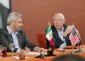 Bedolla expone potencial económico de Michoacán a embajador de USA en México