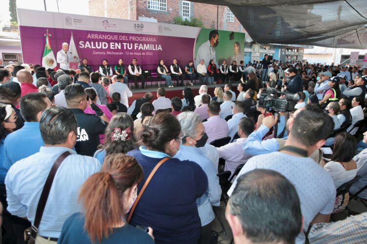 Inicia Bedolla «Salud en tu Familia», atenderá a 2 millones de michoacanos