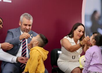 Inaugura Bedolla Jornada Nacional de Salud; Proyecta un hospital en Morelia