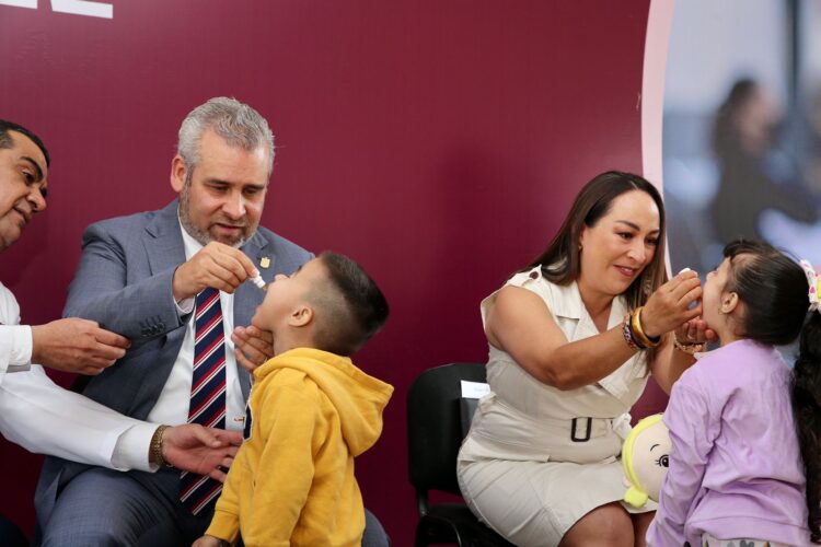 Inaugura Bedolla Jornada Nacional de Salud; Proyecta un hospital en Morelia