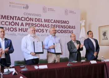 Gobiernos de México y Michoacán fortalecen protección a periodistas y defensores de los derechos humanos