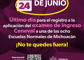 24 de junio, el nuevo plazo de registro al examen Ceneval para entrar a Normales