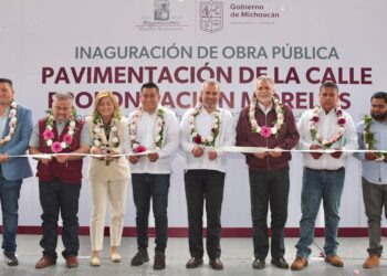 Inaugura Ramírez Bedolla varias obras por más de 4.6 mdp en Angamacutiro