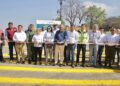Inaugura Ramírez Bedolla rehabilitación de 53.5 kms de carretera en Chinicuila