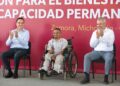 Inicia en Michoacán el programa del Bienestar para adultos con discapacidad