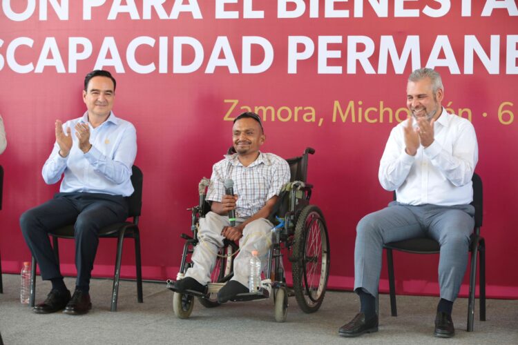 Inicia en Michoacán el programa del Bienestar para adultos con discapacidad