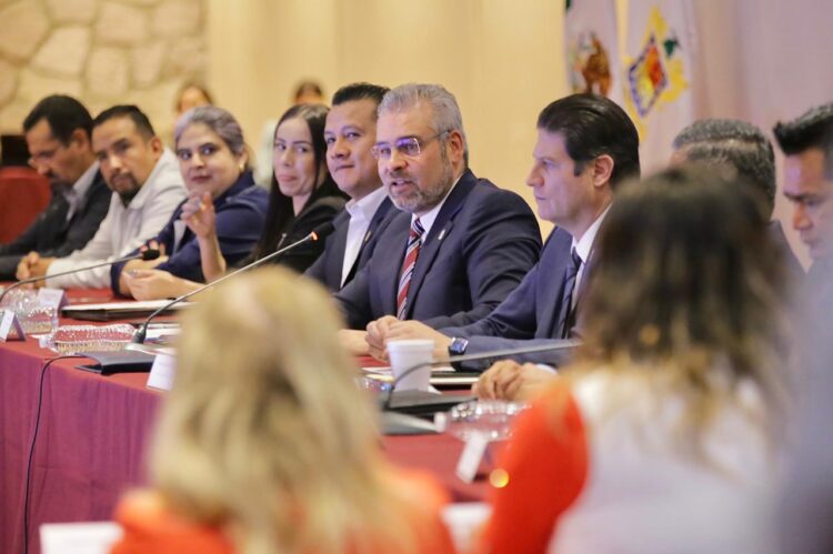 100 Aytos con Fortapaz; hay armonía para mayor seguridad en Michoacán: RB