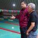 Revisa Nacho Campos mantenimiento a alberca de Unidad Deportiva de Uruapan