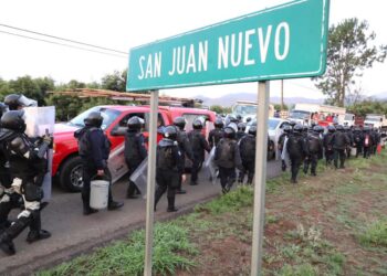 Detenidos, armas y autos asegurados, resultado del operativo en Sn Juan Nvo