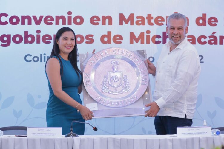 Michoacán y Colima, en coordinación para prevenir delitos y atender riesgos