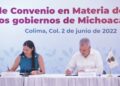Colima y Michoacán firman acuerdo de seguridad y desarrollo para la región
