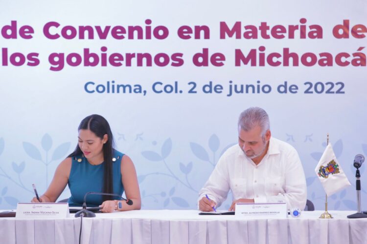 Colima y Michoacán firman acuerdo de seguridad y desarrollo para la región