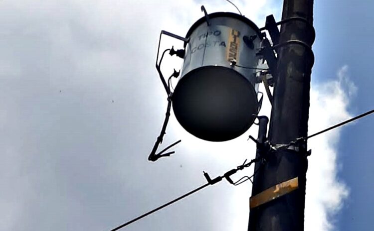 Roban cable y dejan sin energía eléctrica parte del libramiento oriente de Uruapan