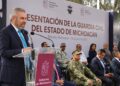 Con Guardia Civil, inicia transformación de la seguridad en Michoacán: Bedolla