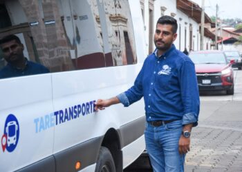 Inaugura alcalde Poncho Chávez nuevo servicio de transporte Taretan – Morelia