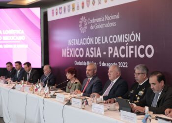 Bedolla en Coordinación de la Comisión para México Asia-Pacífico de la Conago
