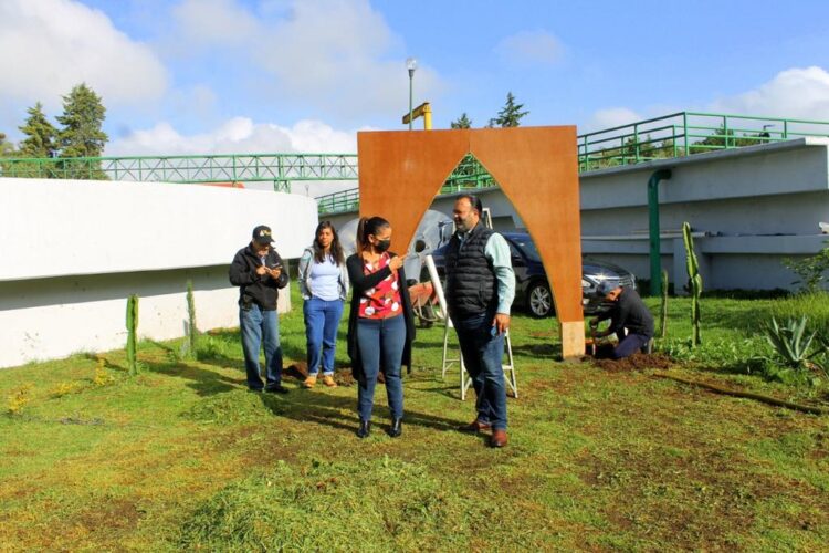 Supervisa alcalde Julio Arreola Vázquez la Planta de Tratamiento San Pedrito