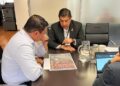 Edil Nacho Campos gestiona proyectos de mejoramiento urbano para Uruapan