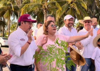 Dip. Julieta García Zepeda felicita a Juan Pablo Celis, nuevo presidente de Morena