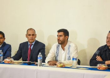 Encabeza Poncho Chávez reunión de la Mesa de Paz en región 08 de Pátzcuaro