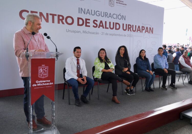 Entregan Bedolla y Nacho Campos Centro de Salud Urpn por 50.2 mdp