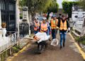 Ayuntamiento de Uruapan realiza limpia en el panteón de San Juan Evangelista
