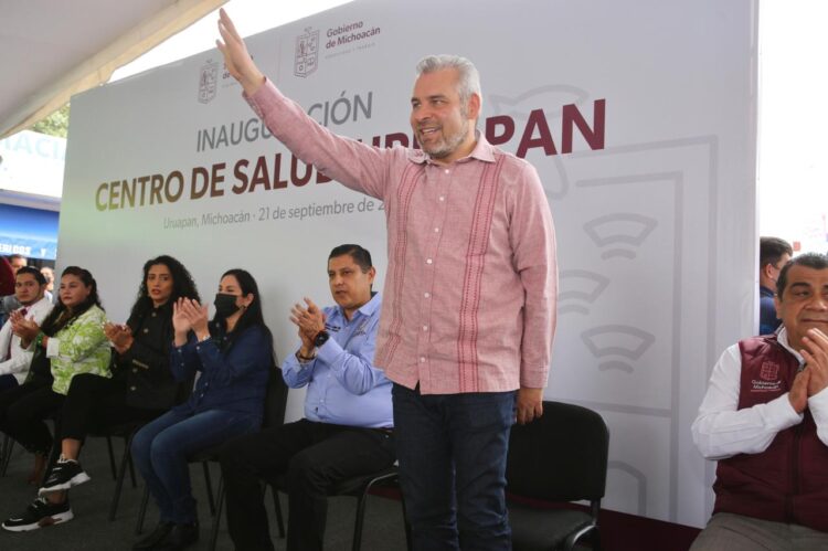 Inaugura Ramírez Bedolla el nuevo Centro de Salud para Uruapan