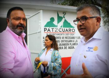 Inaugura el alcalde Julio Arreola planta potabilizadora para la Isla de Uranden