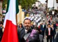 Encabeza Julio A. Arreola en Pátzcuaro desfile por aniversario de Independencia
