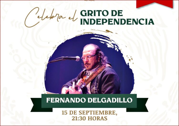 Gobierno de Michoacán ofrece concierto gratuito de Fernando Delgadillo por Grito