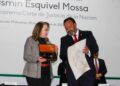 Entrega Julio Arreola las llaves de la ciudad a la ministra Yasmín Esquivel M.