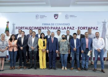 En esta semana, Gobierno de Michoacán inicia la entrega del equipo del Fortapaz