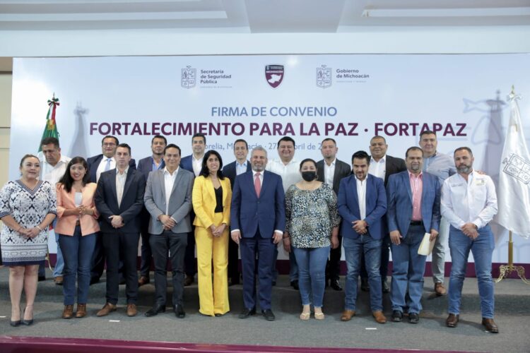 En esta semana, Gobierno de Michoacán inicia la entrega del equipo del Fortapaz