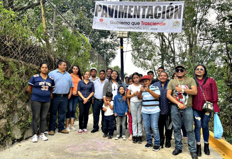 Tingambato, Gobierno que Trasciende con obras de calidad: Marisol López F.