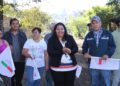 Cumple promesa de campaña con obra en Tingambato alcaldesa Marisol López
