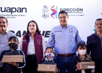 Entregará gobierno de Nacho Campos en Uruapan hasta 1 mdp en zapato escolar