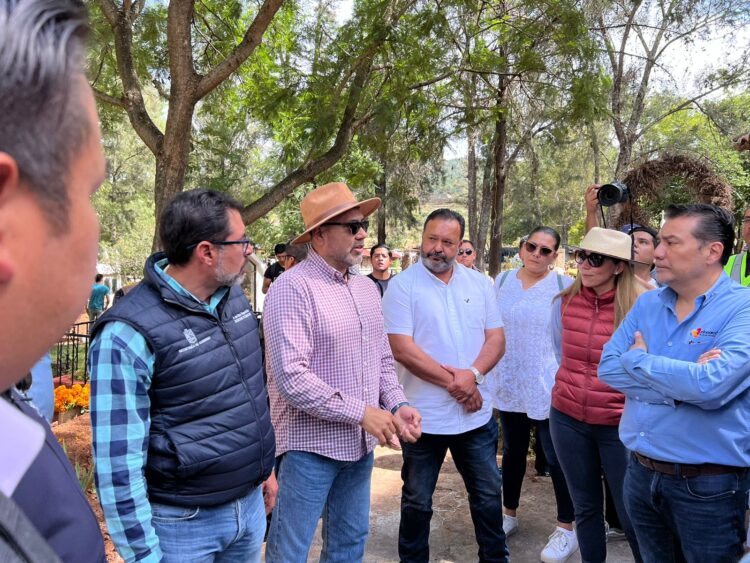 Revisaron las autoridades municipales y estatales logística de “Noche de Ánimas”