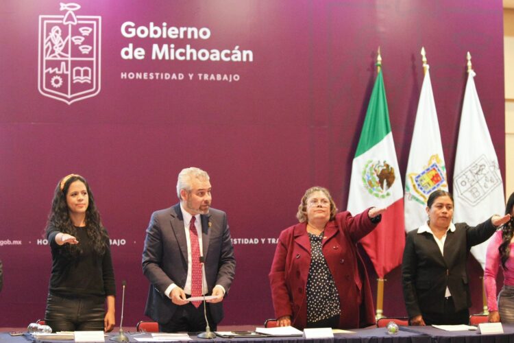 Cero tolerancia contra cualquier acto que represente violencia a mujeres: Bedolla